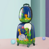 Oakleigh Home 2 Piece Zoey Jungle Luggage Set