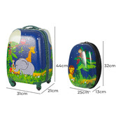 Oakleigh Home 2 Piece Zoey Jungle Luggage Set