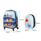 Oakleigh Home 2 Piece Zoey Cars Luggage Set