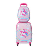 Oakleigh Home 2 Piece Zoey Unicorn Luggage Set