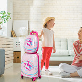 Oakleigh Home 2 Piece Zoey Unicorn Luggage Set