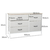 Oakleigh Home Bennett 5 Drawer Chest