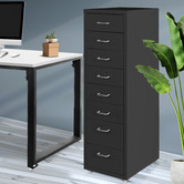 Oakleigh Home Skyler 8 Drawer Steel Filing Cabinet