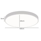 Oakleigh Home Kenyir 40cm Acrylic LED Oyster Light