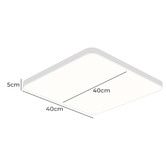 Oakleigh Home Urmia 40cm Acrylic LED Ceiling Light