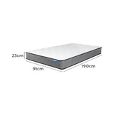 Oakleigh Home Humbert Pocket Spring Mattress