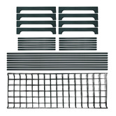 Oakleigh Home Green 4 Tier Steel Pot Plant Stands