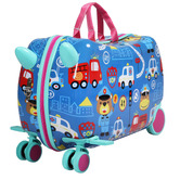 Oakleigh Home Kids&#039; Car Ride-On Suitcase