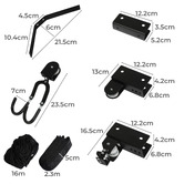 Oakleigh Home Multi-Functional Ceiling Storage Hoist Set