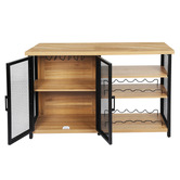 Oakleigh Home Elisavet Wine Cabinet