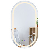 Oakleigh Home Larson Oval LED Wall Mirror