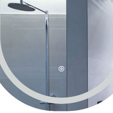 Oakleigh Home Larson Oval LED Wall Mirror