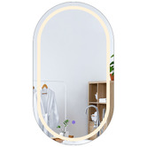Oakleigh Home Larson Oval LED Wall Mirror
