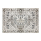 Oakleigh Home Grey Ostin Flat Weave Cotton-Blend Rug