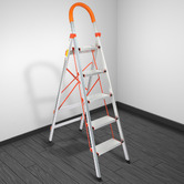 Oakleigh Home Gatler 5 Step Aluminium Ladder