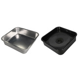 Oakleigh Home 3 Piece Astro Elevated Dual Pet Feeder Set