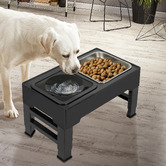 Oakleigh Home 3 Piece Astro Elevated Dual Pet Feeder Set