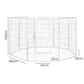 Oakleigh Home 8 Panel Pet Playpen