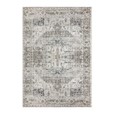 Oakleigh Home Grey Ostin Flat Weave Cotton-Blend Rug
