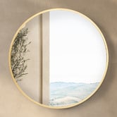 Oakleigh Home Zane Round Wall Mirror