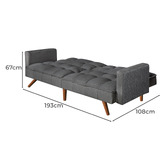 Oakleigh Home Idyll 3 Seater Sofa Bed