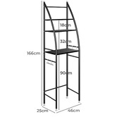 Oakleigh Home Anker 3 Tier Bathroom Rack