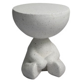 Oakleigh Home Rusch Cement Side Table