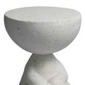 Oakleigh Home Rusch Cement Side Table