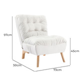 Oakleigh Home Gatten Faux Leather Recliner Armchair