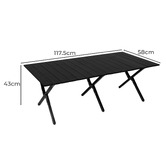 Oakleigh Home Semvik Foldable Camping Table