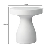 Oakleigh Home Risten Cement Side Table