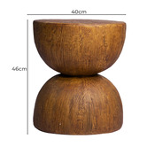 Oakleigh Home Rofylld Cement Side Table