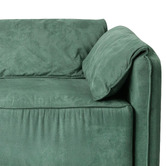 Oakleigh Home Lerdal 3 Seater Faux Leather Sofa