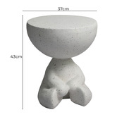 Oakleigh Home Rusch Cement Side Table