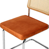Oakleigh Home Rene Cesca Replica Velvet Cantilever Dining Chairs