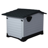 Oakleigh Home White &amp; Grey Rue Dog House
