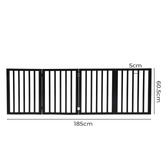 Oakleigh Home Rebel 4 Panel Pet Gate