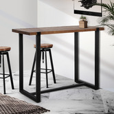 Oakleigh Home Erienne Pine Wood Bar Table