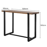 Oakleigh Home Erienne Pine Wood Bar Table
