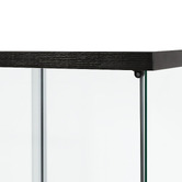 Oakleigh Home Goda 4 Shelf Glass Display Cabinet