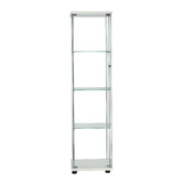 Oakleigh Home Goda 4 Shelf Glass Display Cabinet