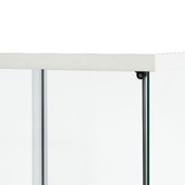 Oakleigh Home Goda 4 Shelf Glass Display Cabinet