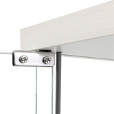 Oakleigh Home Goda 4 Shelf Glass Display Cabinet