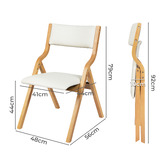 Oakleigh Home Estela Faux Leather Dining Chairs