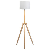 Oakleigh Home Roxanne Linen Floor Lamp