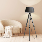 Oakleigh Home Charlie Linen Floor Lamp