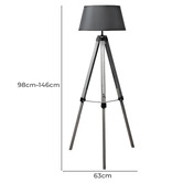 Oakleigh Home Charlie Linen Floor Lamp