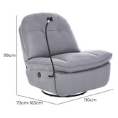 Oakleigh Home Ofelia Electric Recliner Chair