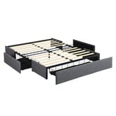 Oakleigh Home Declan Bed Base with Storage Drawers