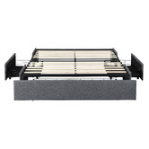 Oakleigh Home Declan Bed Base with Storage Drawers